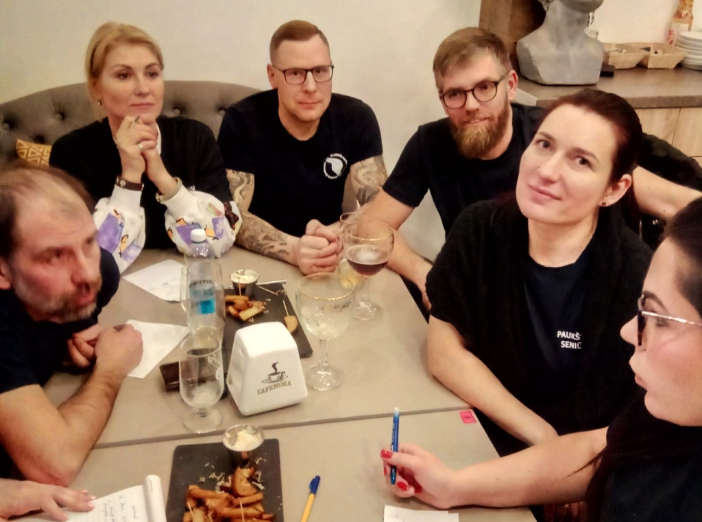 Bendruomenės „Vanakalnis“ komanda