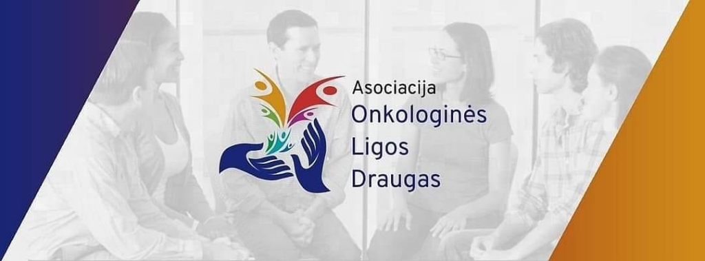 Asociacija „Onkologinės ligos draugas“ / logo su nuotrauka