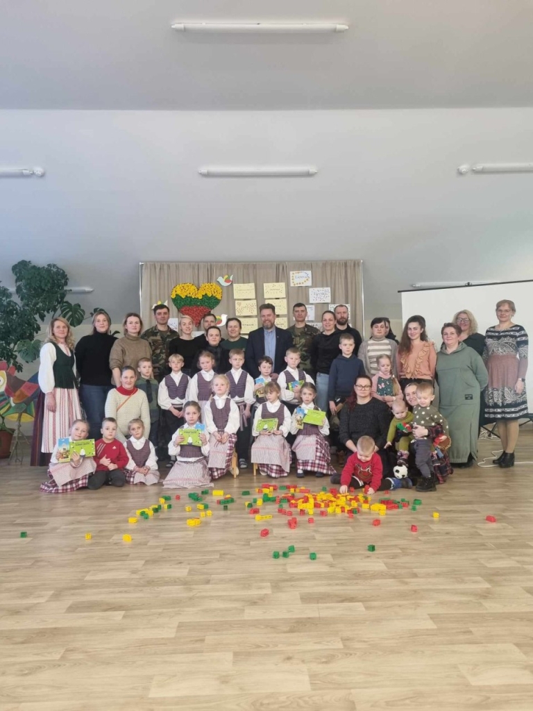 2024-03-07 Popietė – viktorina „Mano miestelis – dalis Lietuvos“ Alsėdžių kultūros centre, Renginio akimirka
