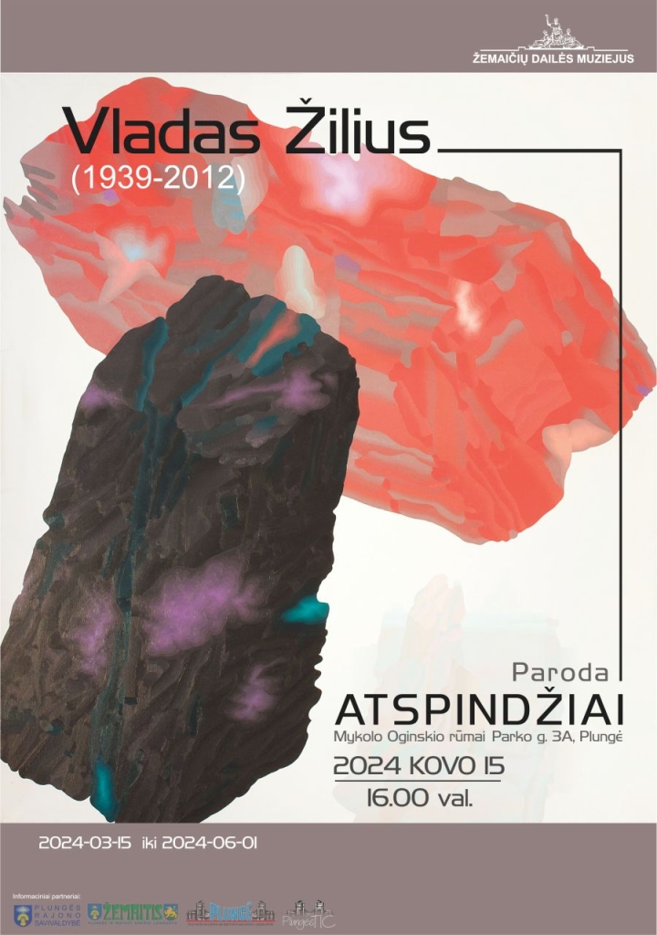 Dailininko Vlado Žiliaus paroda „Atspindžiai"