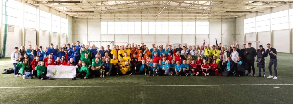 2024-03-15 „Futbolas vaikščiojant“ turnyras Kaune. Turnyro dalyviai
