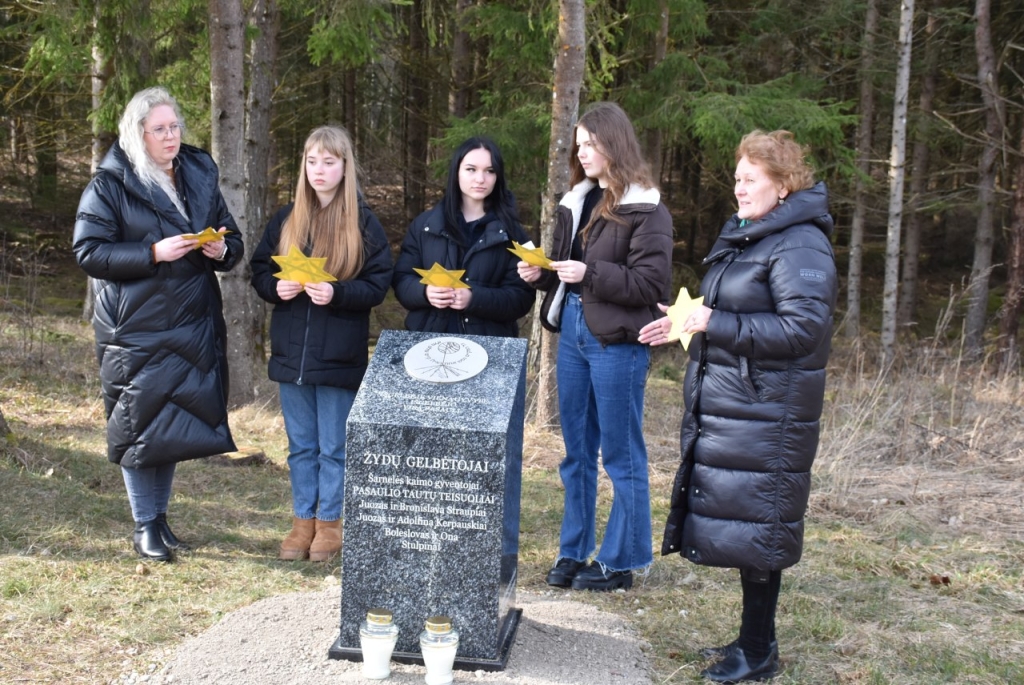 Renginys, priminęs skaudžią holokausto istoriją ir mūsų kraštiečių drąsą