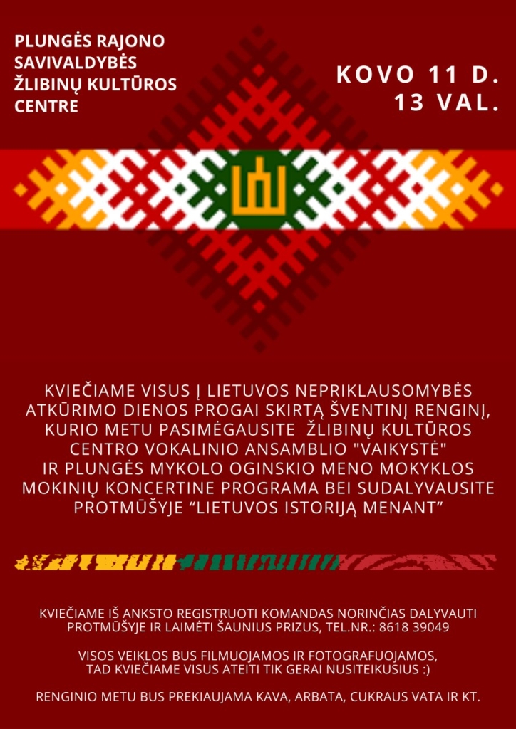 Lietuvos nepriklausomybės atkūrimo diena, renginiai