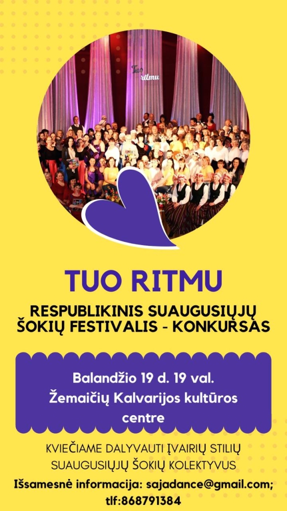 2024-03-19 Šokių festivalis "Tuo ritmu" suaugusiems