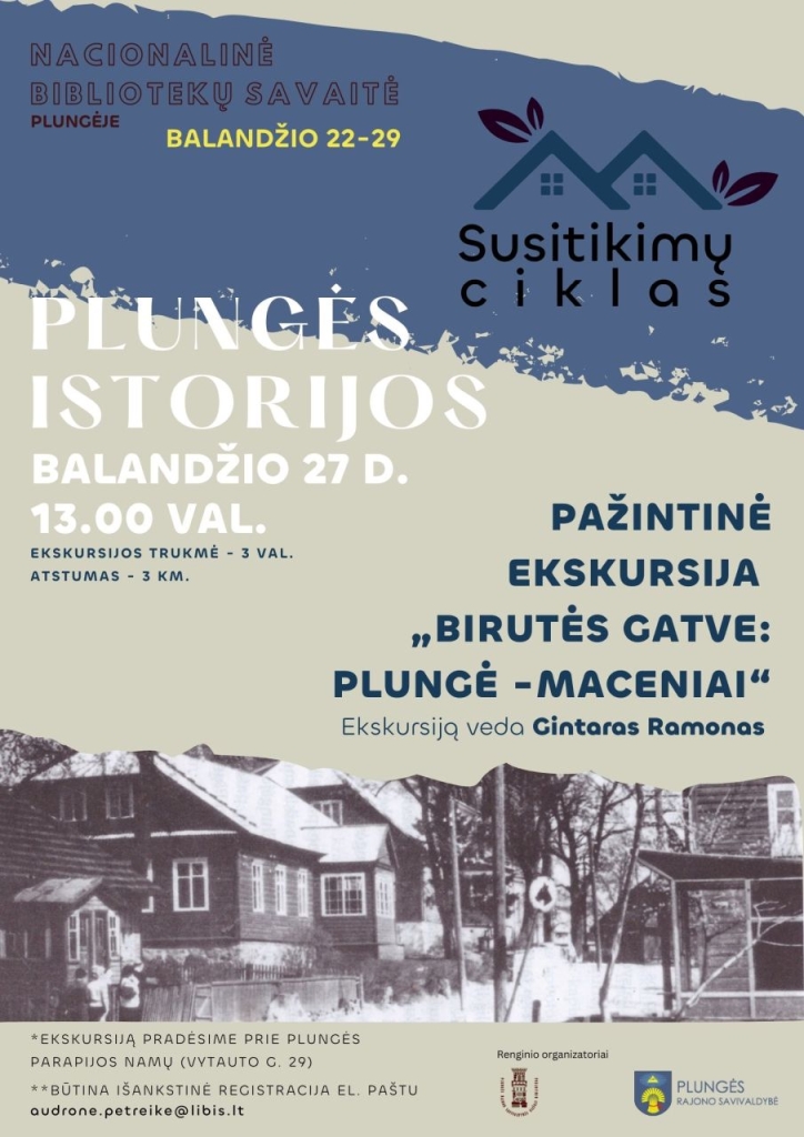 2024-04-27 Plungės istorijos. Ekskursiją veda Gintaras Ramonas