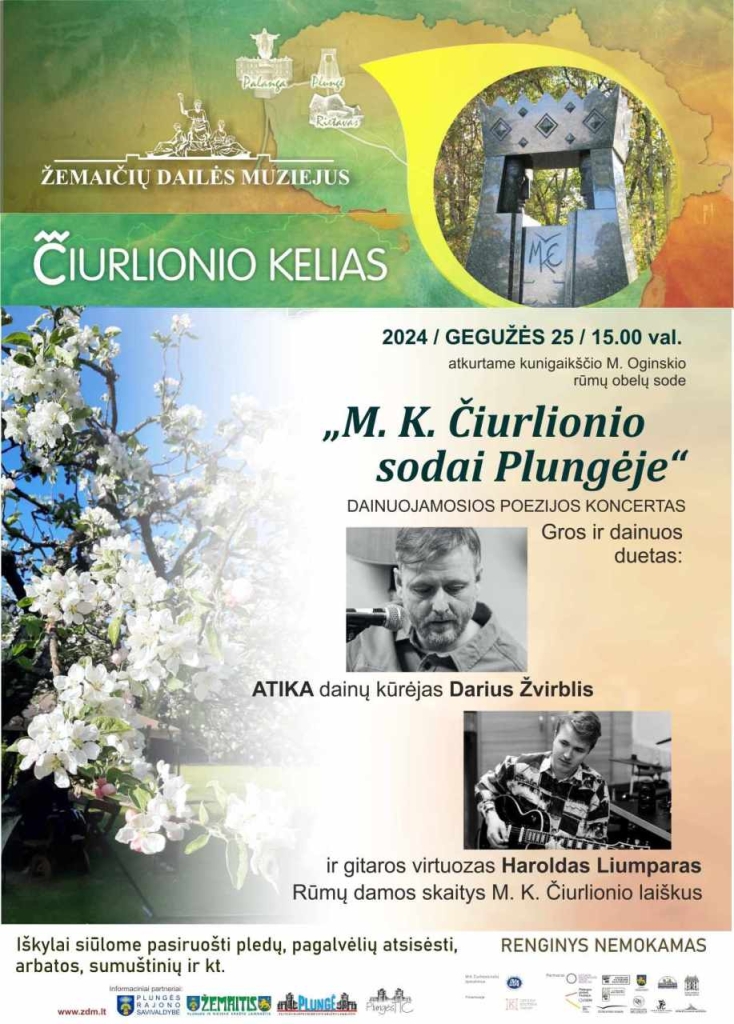 M. K. Čiurlionio sodai Plungėje