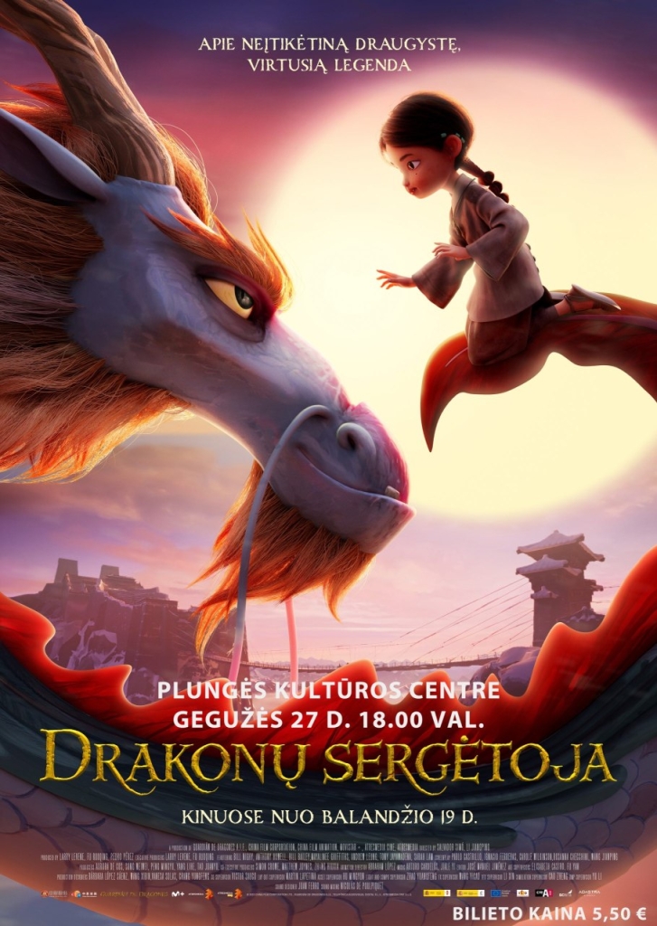 Kino filmas ,,Drakonų sergėtoja" (dubliuotas)