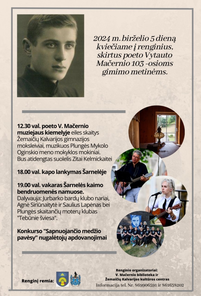 poetui V. Mačerniui 103