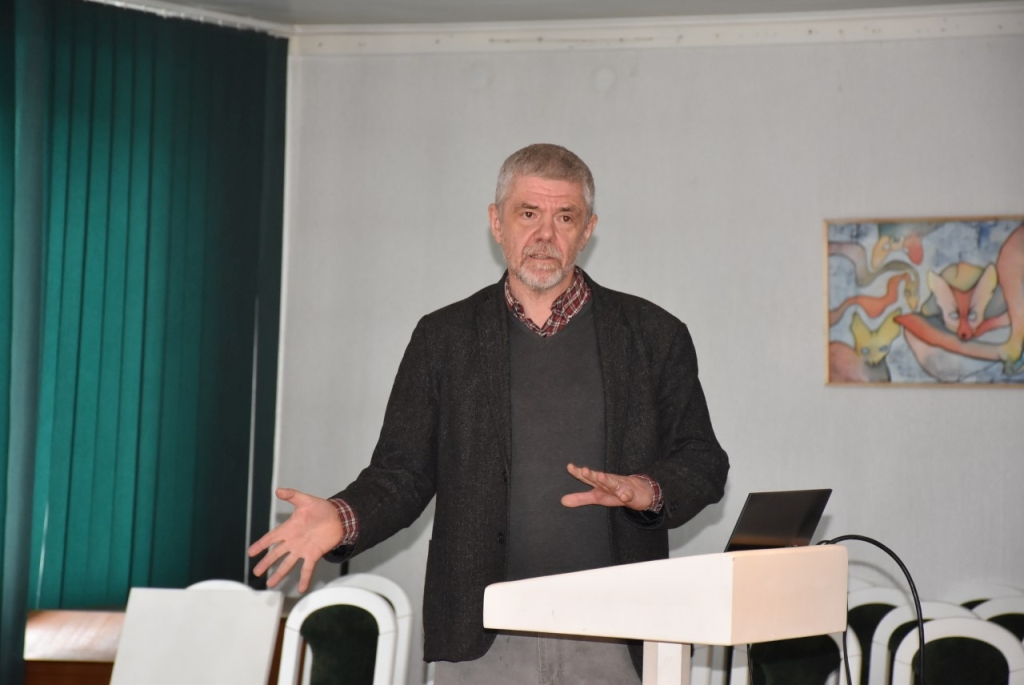 Vieną iš pranešimų skaitė iš Čekijos atvykęs dr. Lukaš Richterek