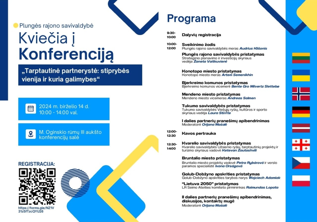 Tarptautinė konferencija, programa