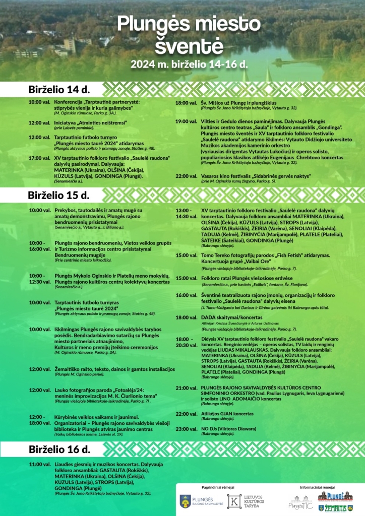Šventės programa