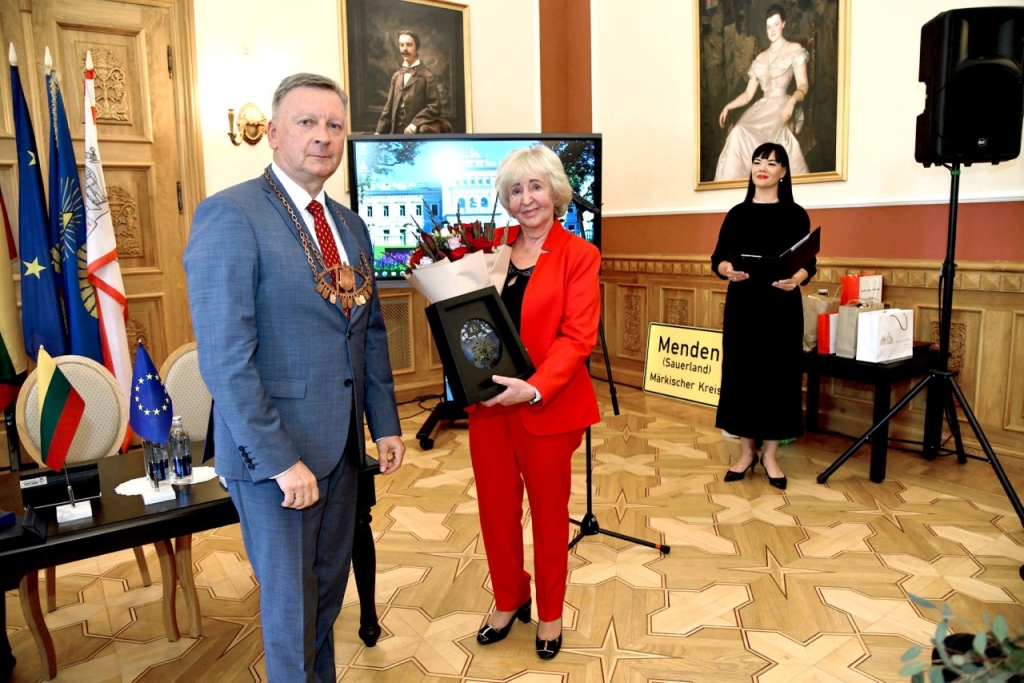 Padėka Vandai Bendorienei
