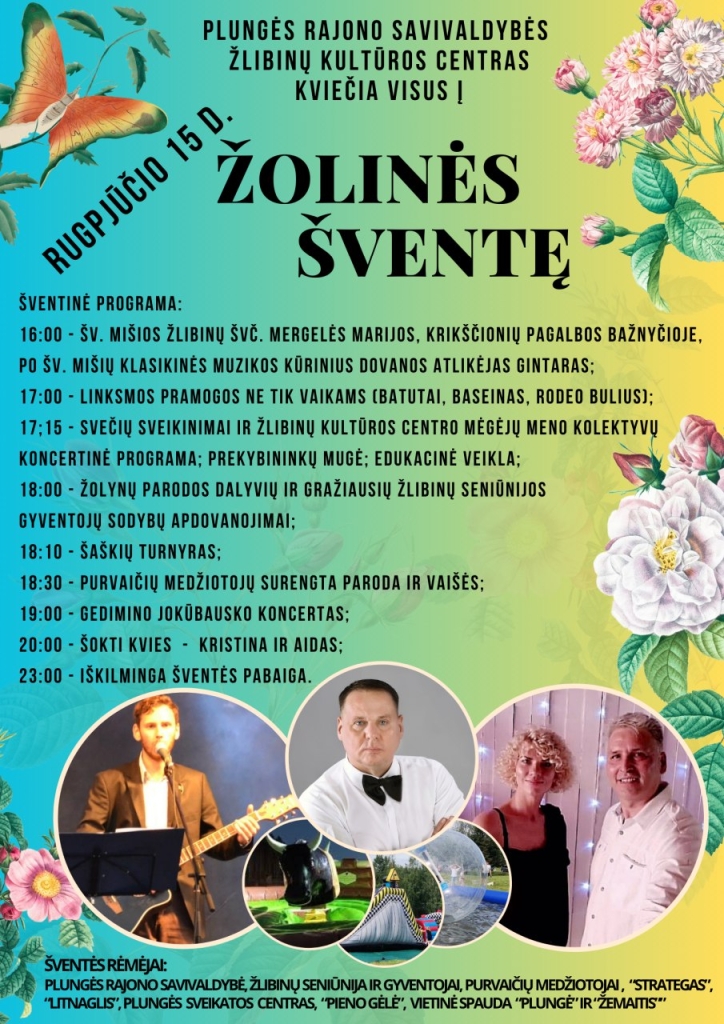 2024-08-15 Žolinė Žlibinuose, programa