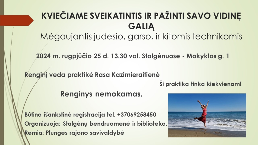 Rasa Kazimieraitienė, užsiėmimai