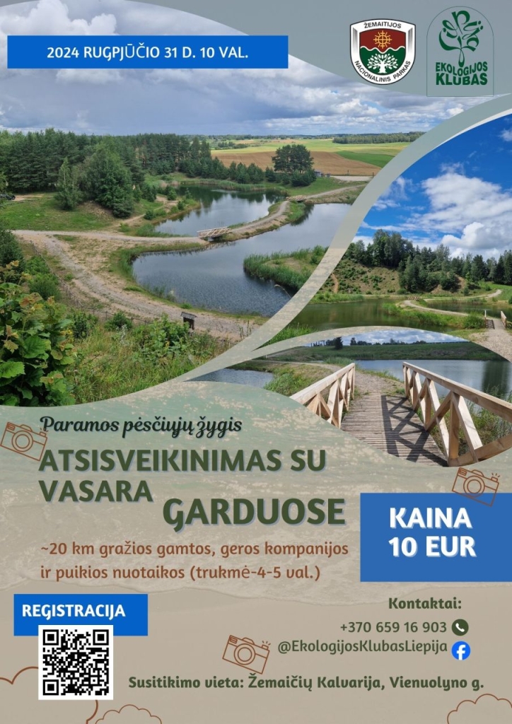 pėsčiųjų žygis „Atsisveikinimas su vasara Garduose“