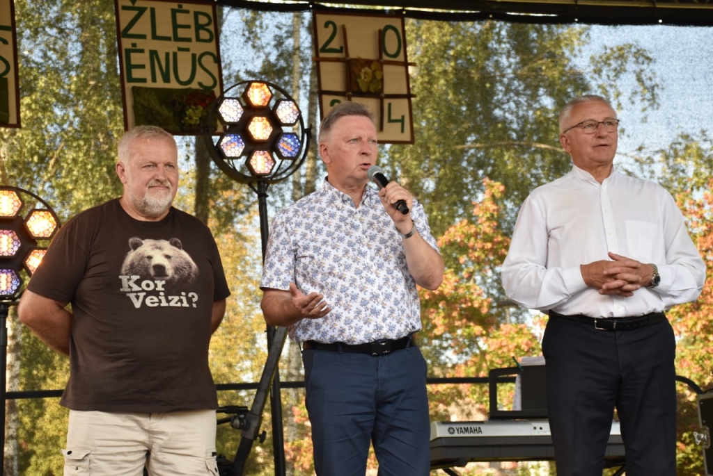 Žlibiniškiams – Savivaldybės mero Audriaus Klišonio sveikinimai