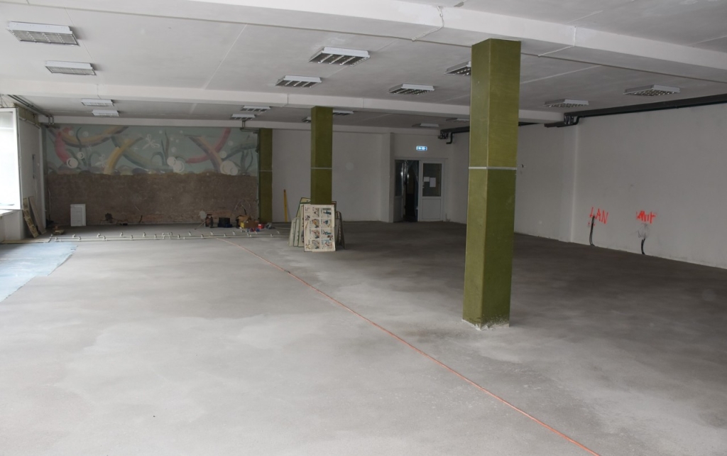 Atnaujinama valgykla