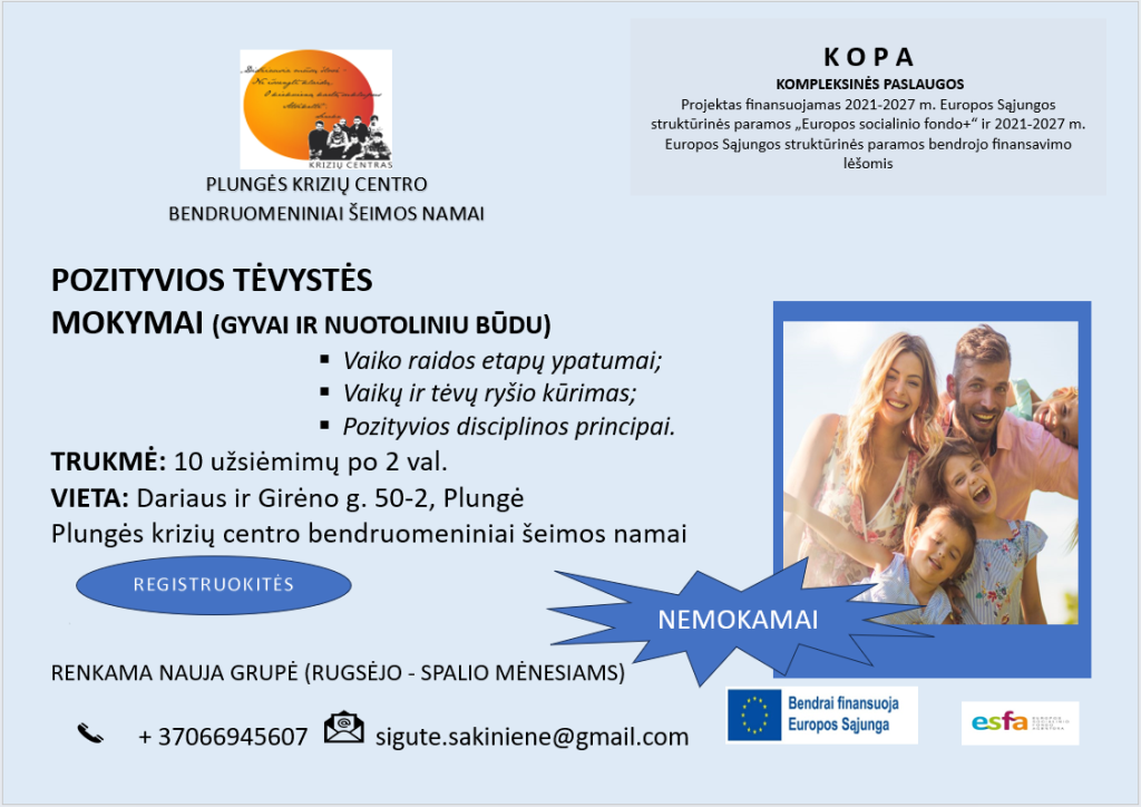 Projektas „Kompleksinės paslaugos (KOPA)“