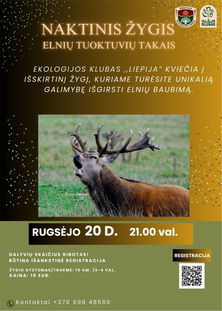 elnių tuoktuvių takais