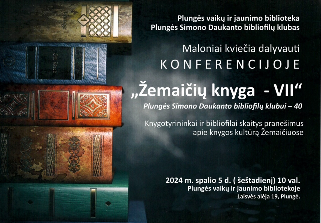 Konferencija "Žemaičių knyga"