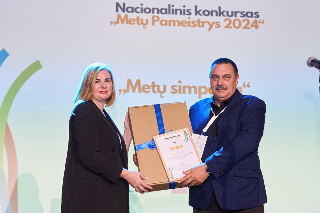 Plungės technologijų ir verslo mokyklos mokytojas Antanas Gedgaudas