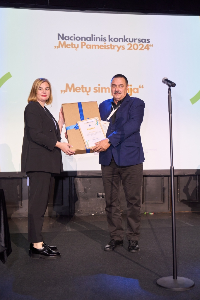 Plungės technologijų ir verslo mokyklos mokytojas Antanas Gedgaudas