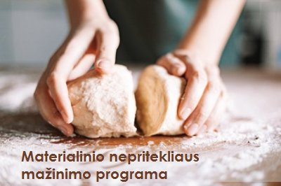 Materialinio nepritekliaus mažinimo programa