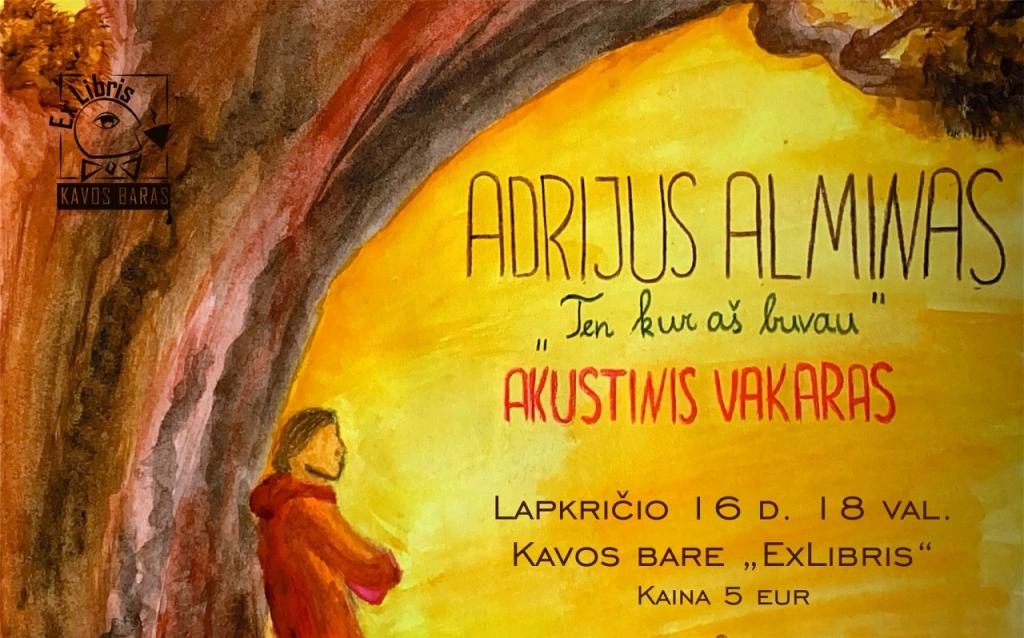piešinys su vyriškiu prie arkos