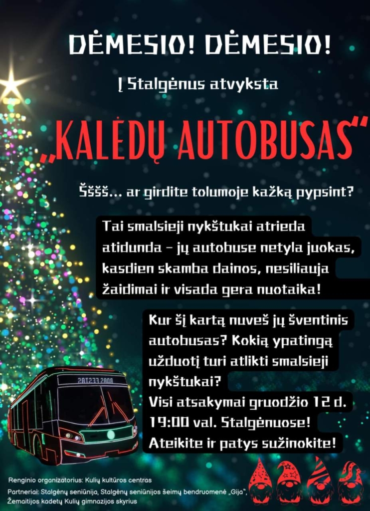 2024-12-12 Kalėdų autobusas, Stalgėnai