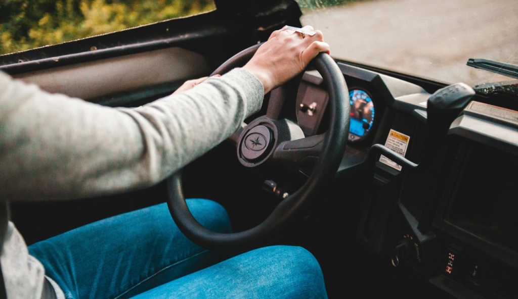 Asmuo, laikantis automobilio vairą