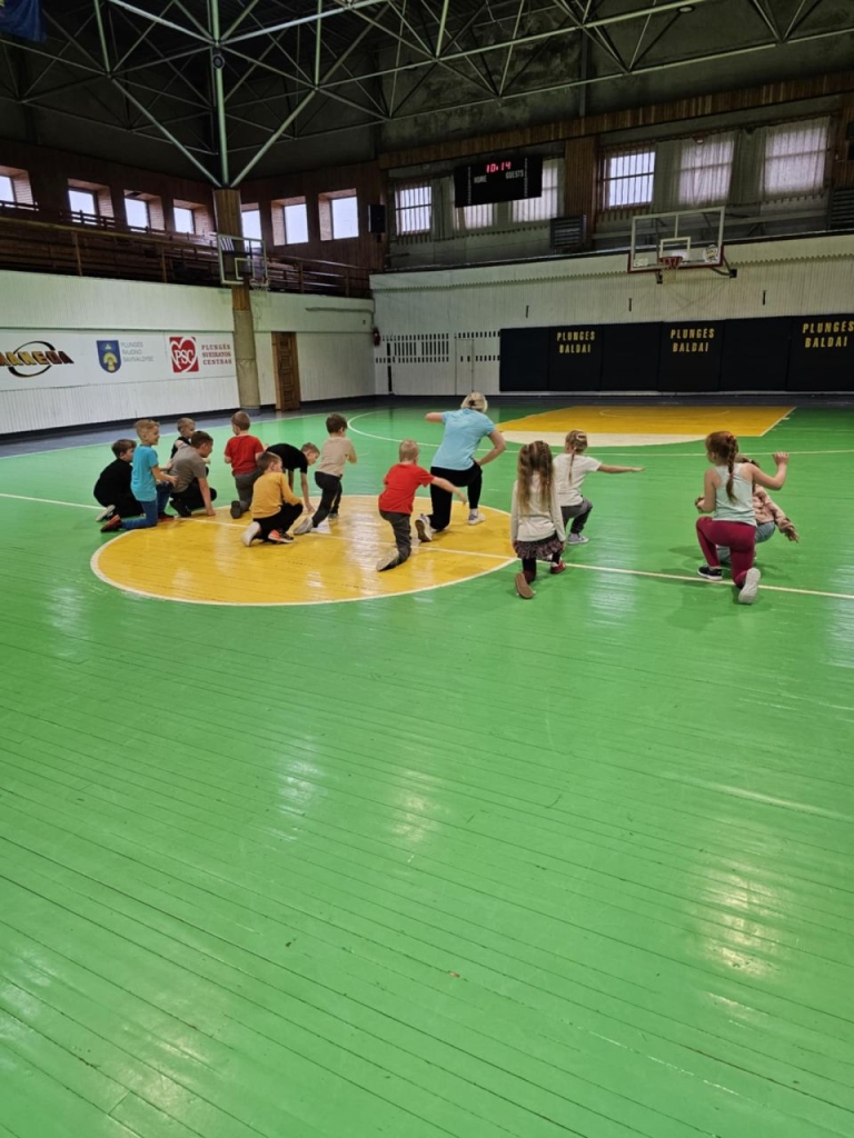 Sportinė veikla Plungės „Minijos“ salėje