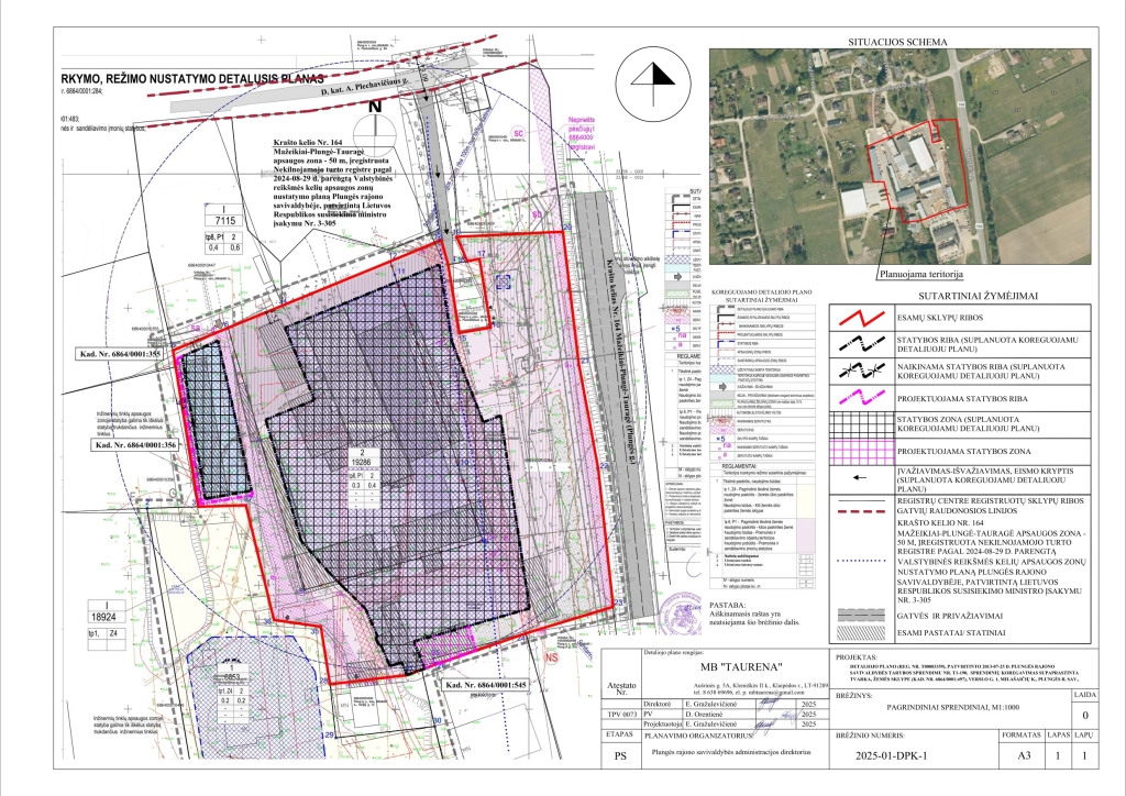 Detaliojo plano teritorija Plungės r. sav., Milašaičių k., Verslo g.