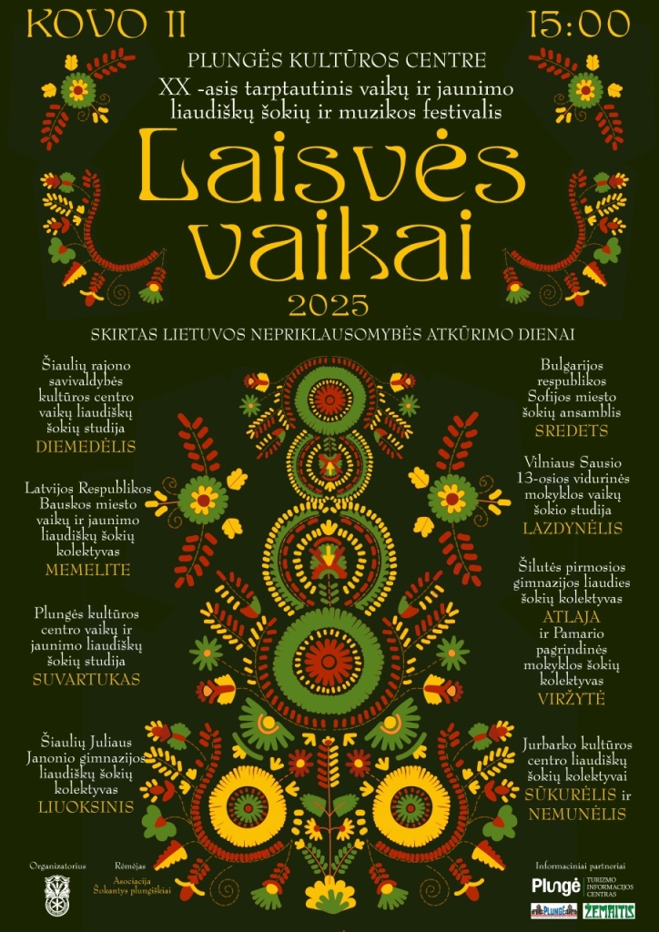 Liaudiškų šokių festivalis LAISVĖS VAIKAI