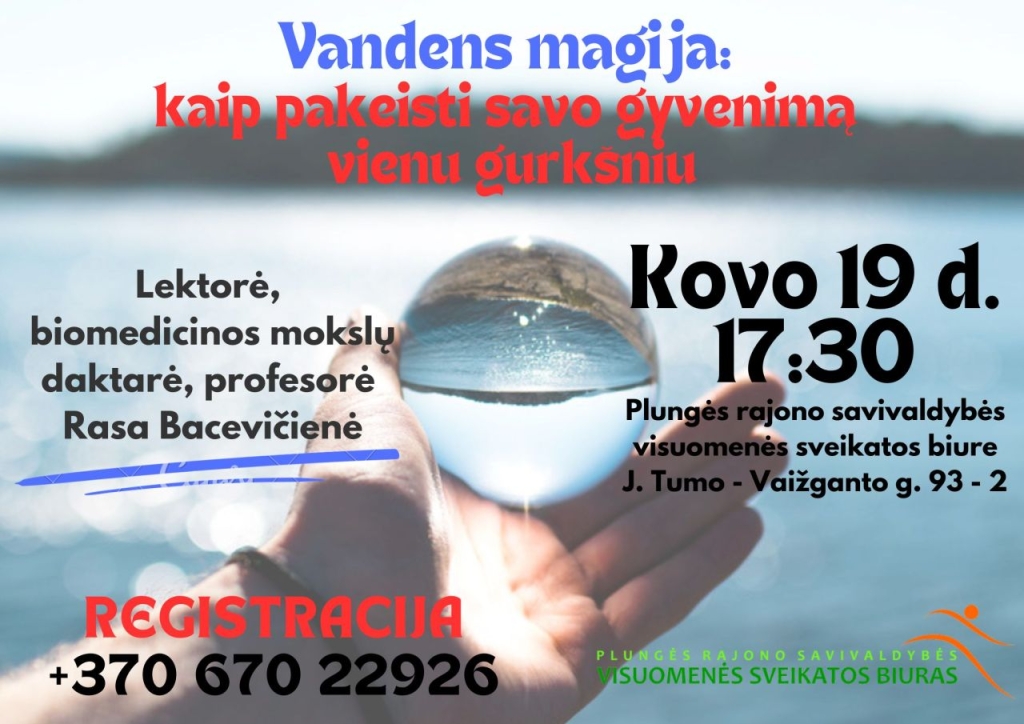 ektorė, biomedicinos mokslų daktarė, profesore Rasa Bacevičienė