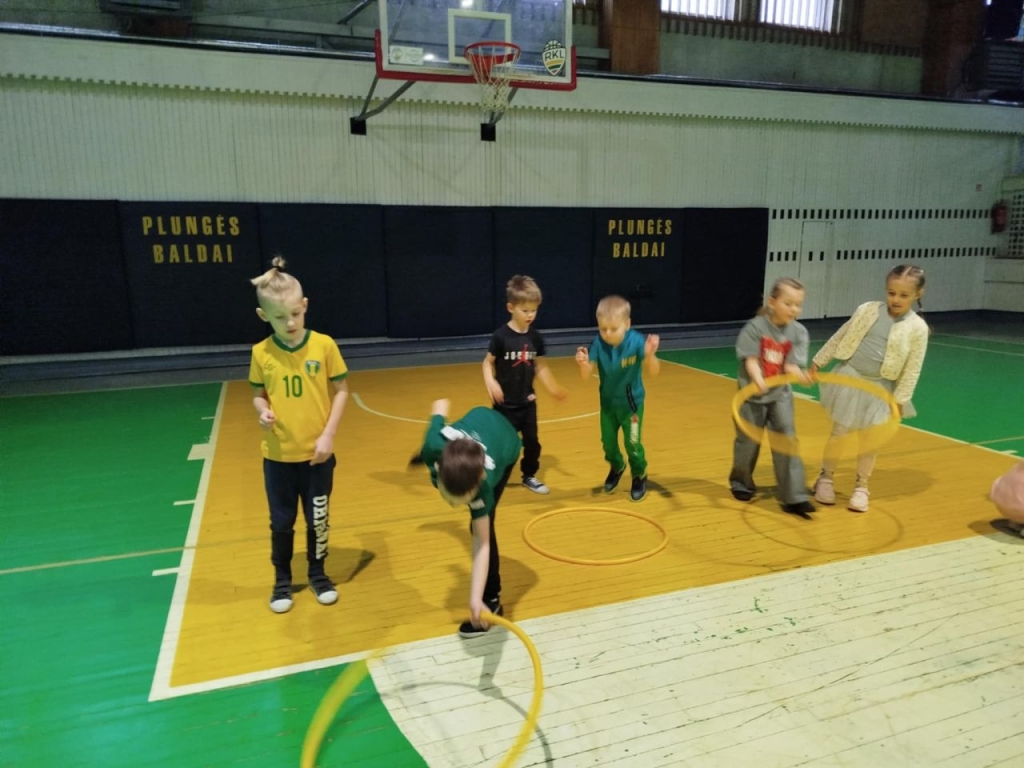 Sportinė veikla Plungės „Minijos“ salėje