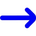 Mėlyna rodyklė į dešinę