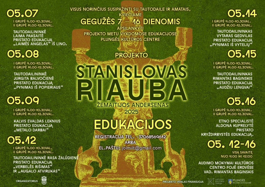 Renginių pristatymas
