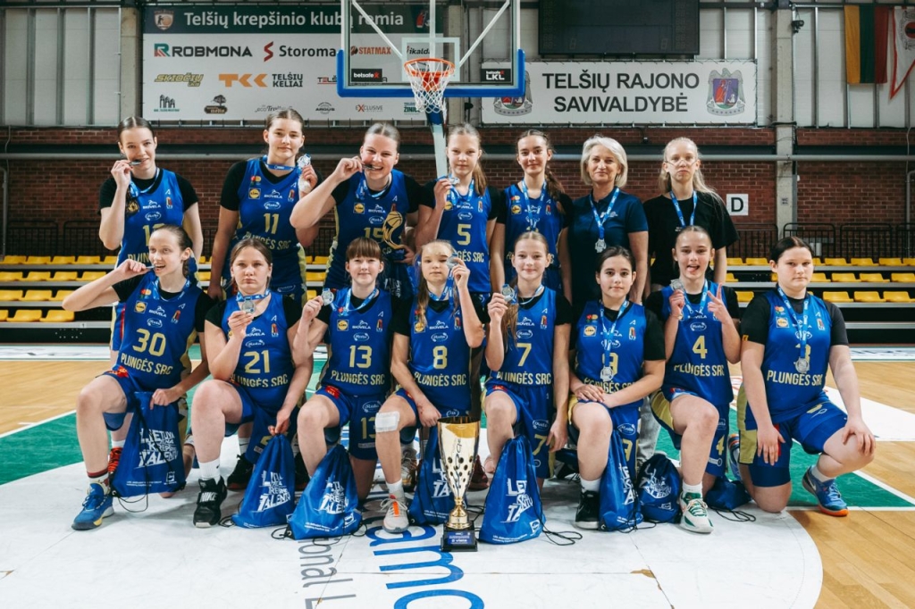 Merginų U14 B diviziono čempionato finalinis ketvertas. Sidabro medalis.