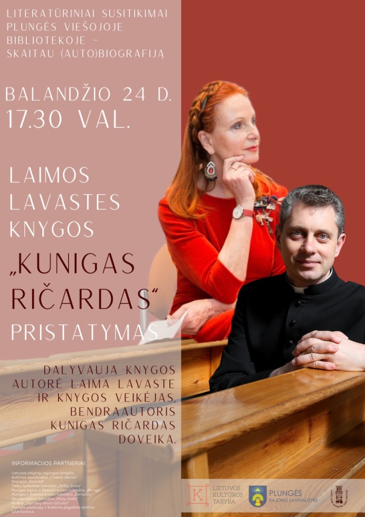 L. Lavaste knygos „Kunigas Ričardas“ pristatymas