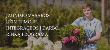 Vasaros darbas Plungėje