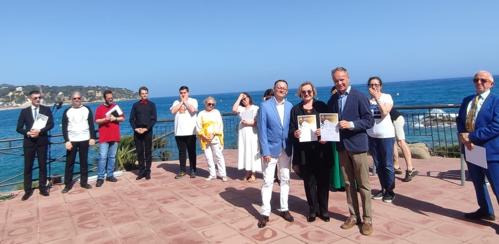 Choras ,,Plungė“, Barselona, prie jūros
