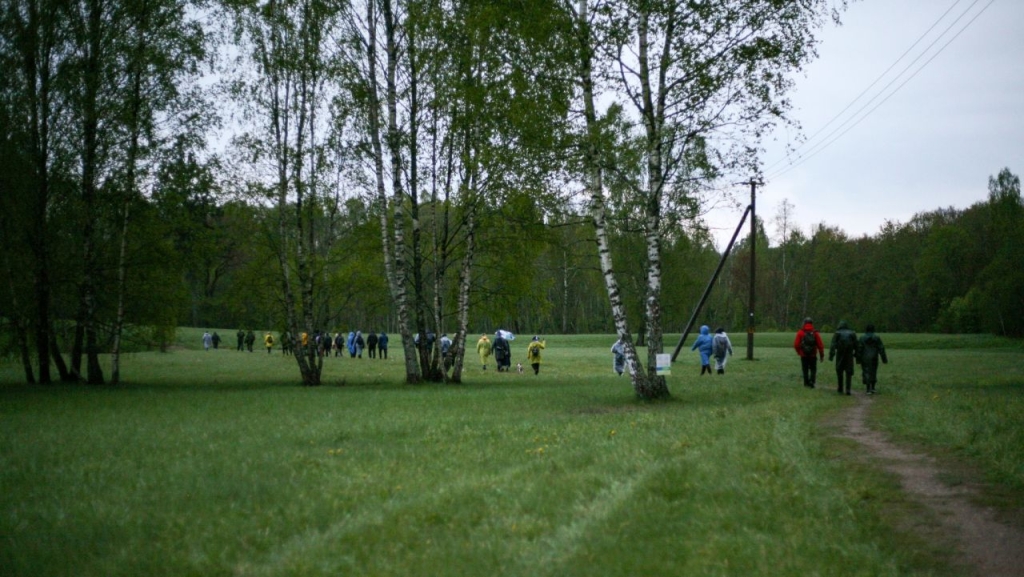 Grupės žmonių žygis