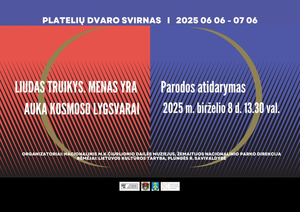 Paroda „Liudas Truikys. Menas yra auka Kosmoso lygsvarai“
