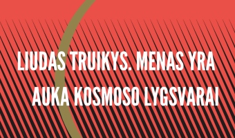Paroda „Liudas Truikys. Menas yra auka Kosmoso lygsvarai“