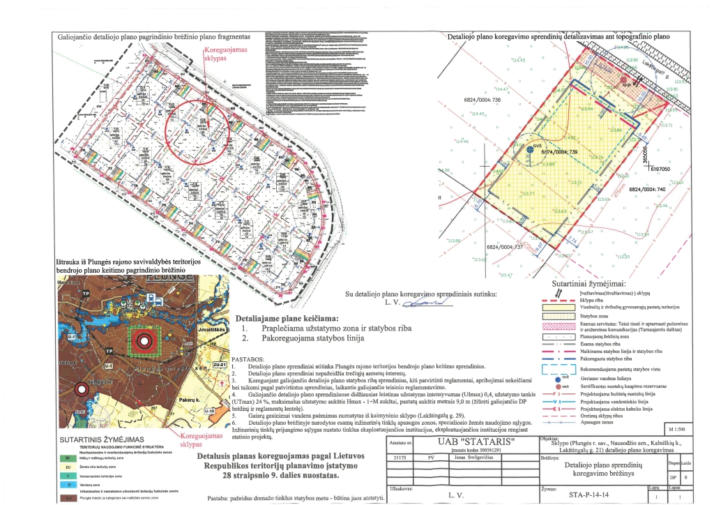 Planuojama teritorija Plungės r. sav., Kalniškių k., Lakštingalų g. 21