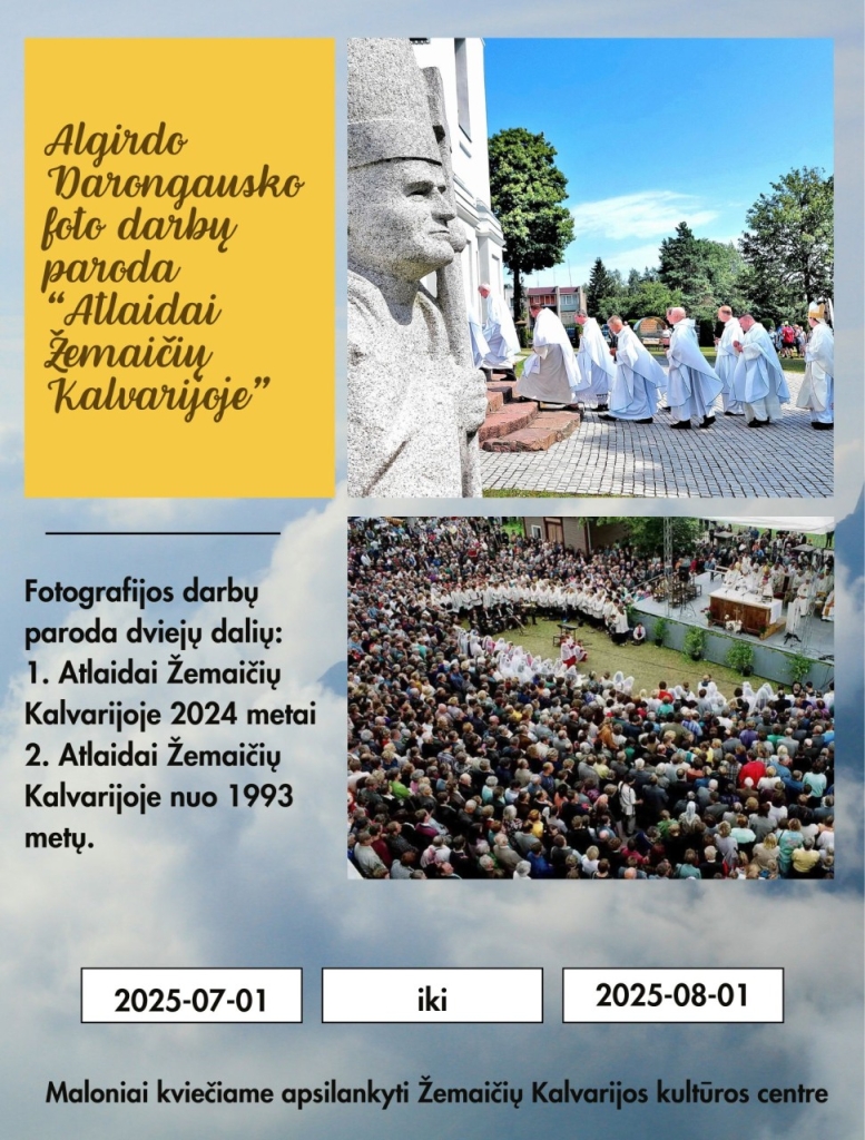 Algirdo Darongausko paroda