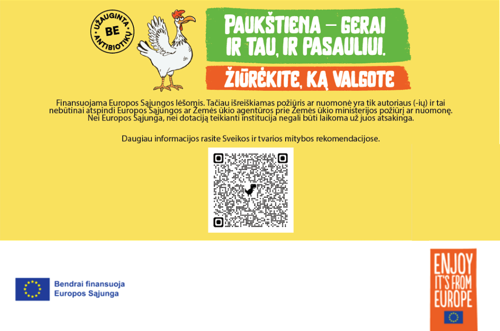 Edukacinis renginys „Žiūrėkite, ką valgote“!