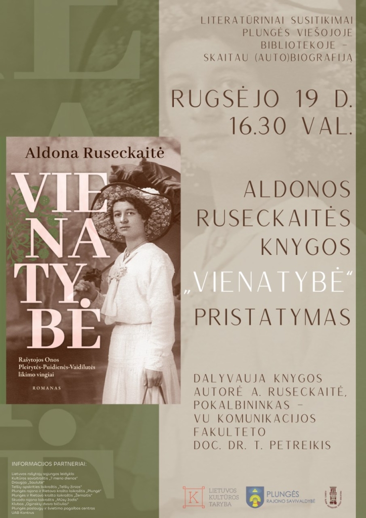 Rašytoja Ona Pleirytė-Puidienė-Vaidilutė