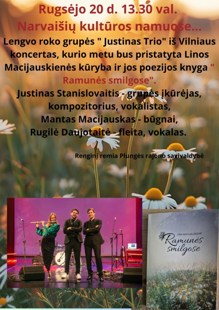 poezijos knyga "Ramunės smilgose"