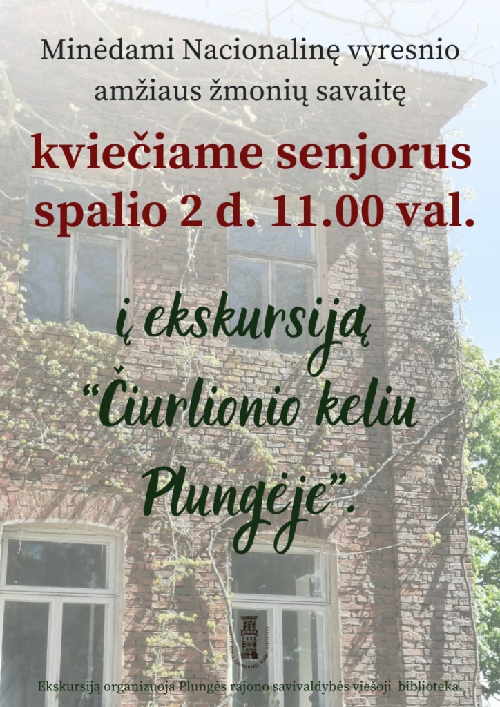 Čiurlionio keliu Plungėje